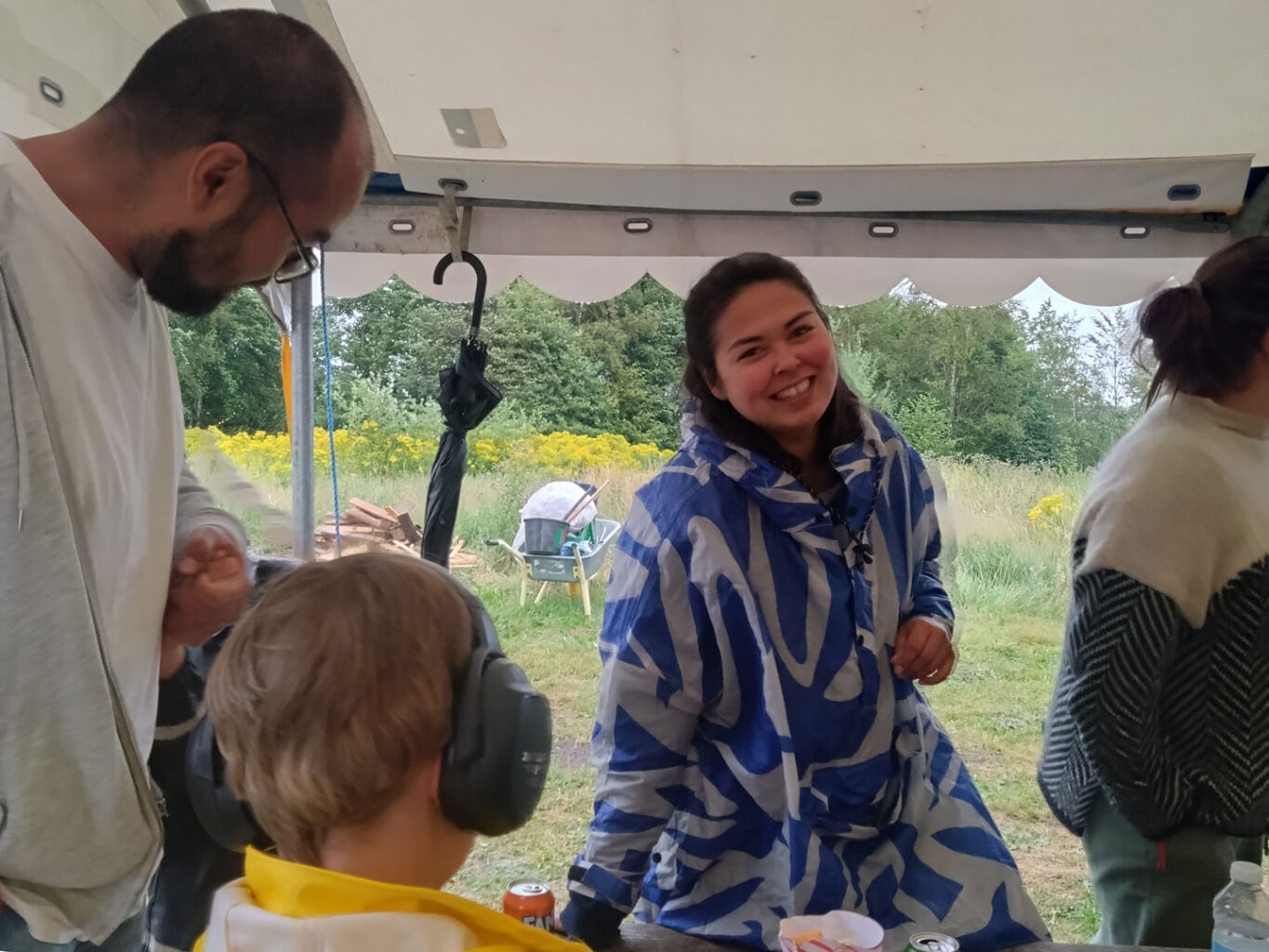 Kim og familie til festival 2026