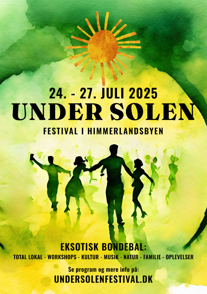 Under Solen Festival 2025 - plakat