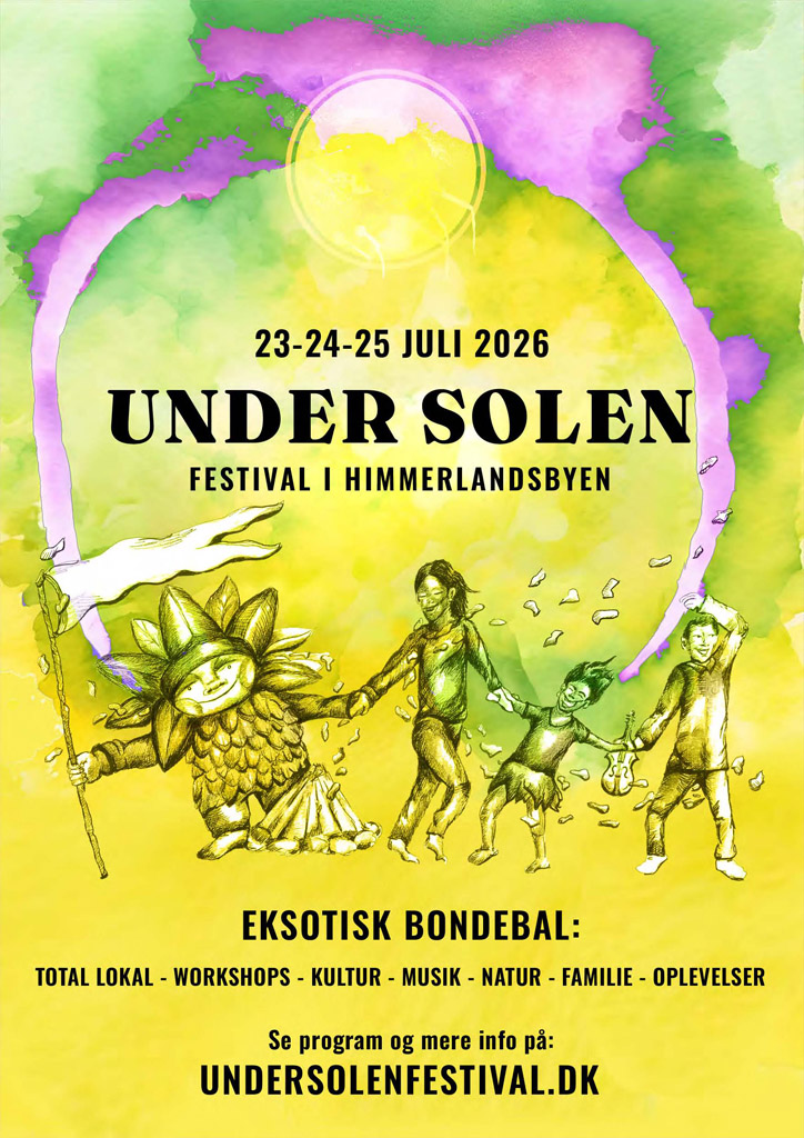 Under Solen Festival 2026 - plakat